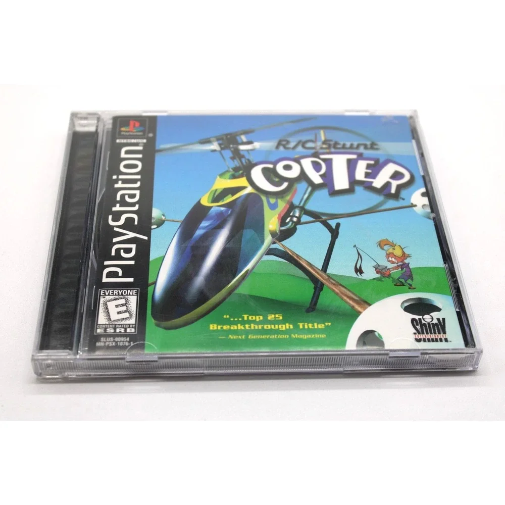 PS1 Bundle: RC‎ Helicopter (2002) & RC Stunt Copter (1999) & Air Combat (1995)